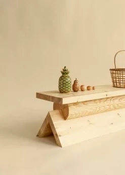 Vaarnii Panca 006 AA, Pino -Sedie negozio 007 AA Bench