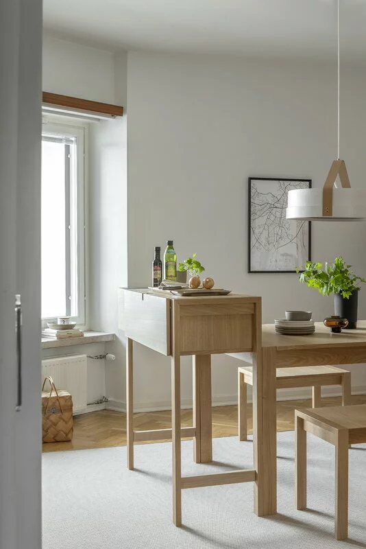 Tapio Anttila Collection Sgabello / Tavolino Di Servizio Jat-ko, Rovere 3 Tapio Anttila Collection Sgabello / Tavolino Di Servizio Jat-ko, Rovere - immagine 3