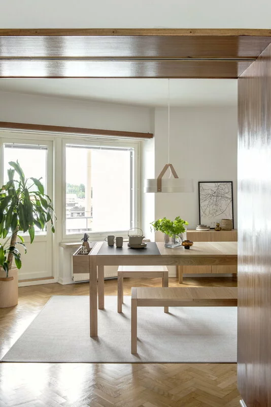 Tapio Anttila Collection Sgabello / Tavolino Di Servizio Jat-ko, Rovere 4 Tapio Anttila Collection Sgabello / Tavolino Di Servizio Jat-ko, Rovere - immagine 4