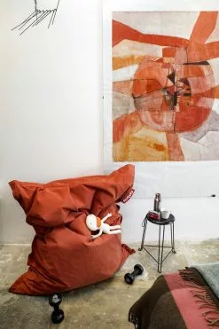 Fatboy Poltrona Sacco Original Stonewashed, Rhubarb -Sedie negozio 02FATBOY Amsterdam 0188 lr