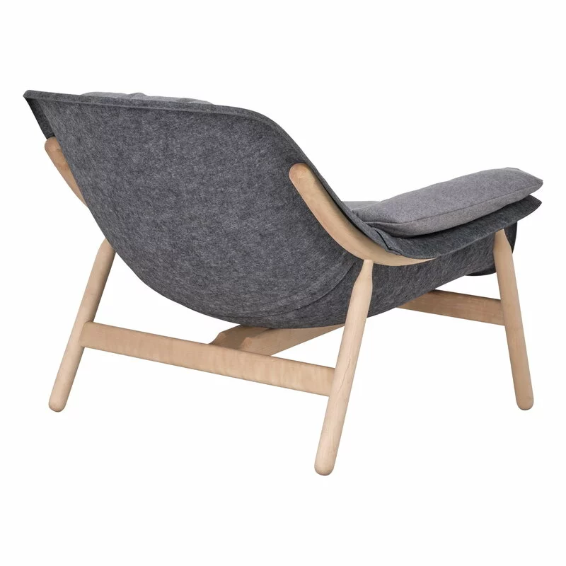 Tapio Anttila Collection Poltrona Filtti M, Betulla - Grigio 2 Tapio Anttila Collection Poltrona Filtti M, Betulla - Grigio - immagine 2