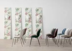 Gubi Sedia Beetle, Ottone Antico - Pastel Green 5 Gubi Sedia Beetle, Ottone Antico - Pastel Green -Sedie negozio 09 10368 1 6