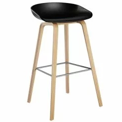 Hay About A Stool AAS32, Rovere Saponato - Nero