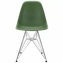 Vitra Sedia Eames DSR, Forest - Cromo