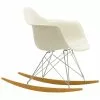 Vitra Sedia A Dondolo Eames RAR, Pebble - Cromo
