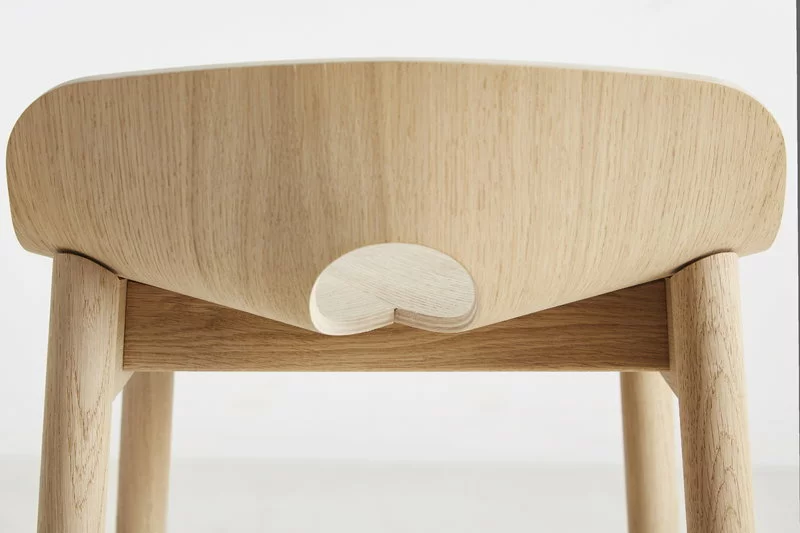 Woud Sgabello Da Bar Mono 65 Cm, Rovere 6 Woud Sgabello Da Bar Mono 65 Cm, Rovere - immagine 6