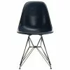 Vitra Sedia Eames DSR Fiberglass, Navy Blue - Nero