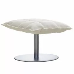 Woodnotes Poggiapiedi K, Stretto, Con Base, Bianco