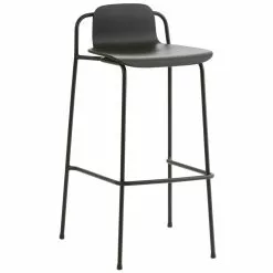 Normann Copenhagen Sgabello Da Bar Studio, 75 Cm, Nero