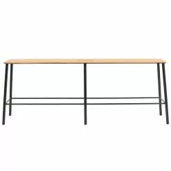 Frama Panca Adam 120 Cm, Rovere - Nero Opaco