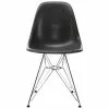 Vitra Sedia Eames DSR Fiberglass, Elephant Hide Grey - Cromo