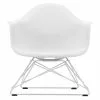Vitra Poltrona Eames LAR, Bianco - Bianco