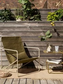 Ferm LIVING Poltrona Desert, Cashmere - Oliva -Sedie negozio 1104263783 2 1625832522 1440x