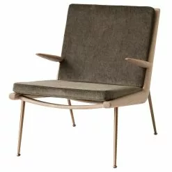 &Tradition Poltrona Boomerang HM2, Duke 004 - Rovere Oliato Bianco