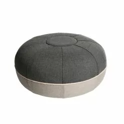 Fritz Hansen CM Pouf, Piccolo, Grigio Scuro