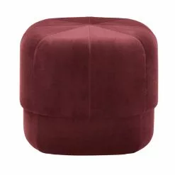 Normann Copenhagen Pouf Circus, Piccolo, Rosso Scuro