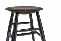 Hem Sgabello Drifted, Sughero Scuro - Nero 5 Hem Sgabello Drifted, Sughero Scuro - Nero -Sedie negozio 13057 Drifted Stool Dark Cork Black detail 1