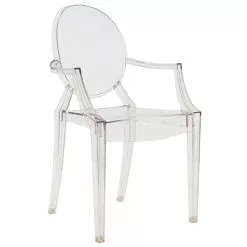 Kartell Sedia Louis Ghost, Trasparente