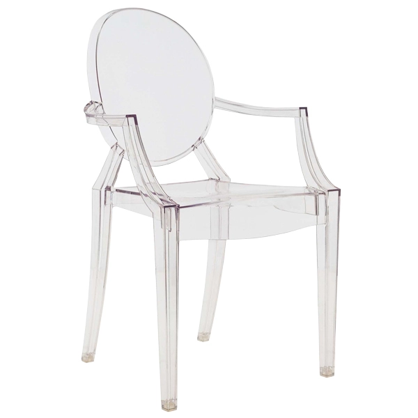 Kartell Sedia Louis Ghost, Trasparente 1 Kartell Sedia Louis Ghost, Trasparente