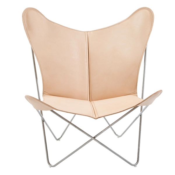 OX Denmarq Sedia Trifolium, Acciaio Inox - Naturale 1 OX Denmarq Sedia Trifolium, Acciaio Inox - Naturale