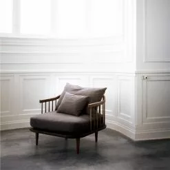 &Tradition Poltrona Fly SC1, Rovere Affumicato - Hot Madison 093 -Sedie negozio 141Tradition iso