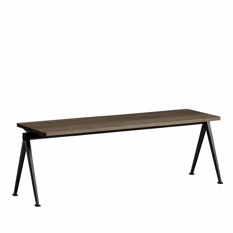 Hay Panca Pyramid 11, Nero - Rovere Affumicato 1 Hay Panca Pyramid 11, Nero - Rovere Affumicato