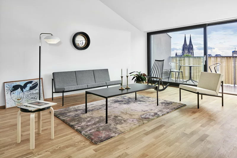 Artek Sedia A Dondolo Mademoiselle, Nera 3 Artek Sedia A Dondolo Mademoiselle, Nera - immagine 3