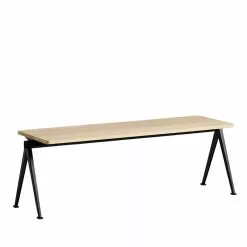 Hay Panca Pyramid 11, Nero - Rovere Laccato Opaco