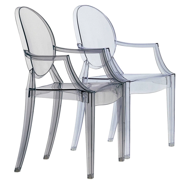 Kartell Sedia Louis Ghost, Trasparente 2 Kartell Sedia Louis Ghost, Trasparente - immagine 2