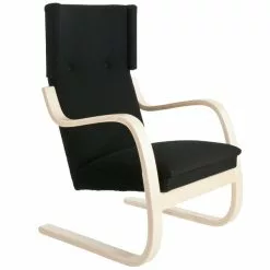 Artek Poltrona Aalto 401, Nero