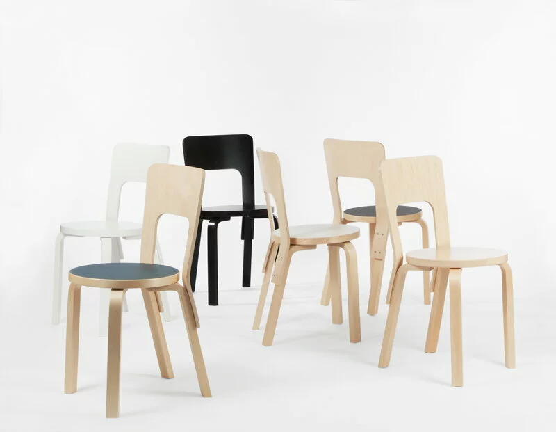 Artek Sedia Aalto 66, Betulla 2 Artek Sedia Aalto 66, Betulla - immagine 2