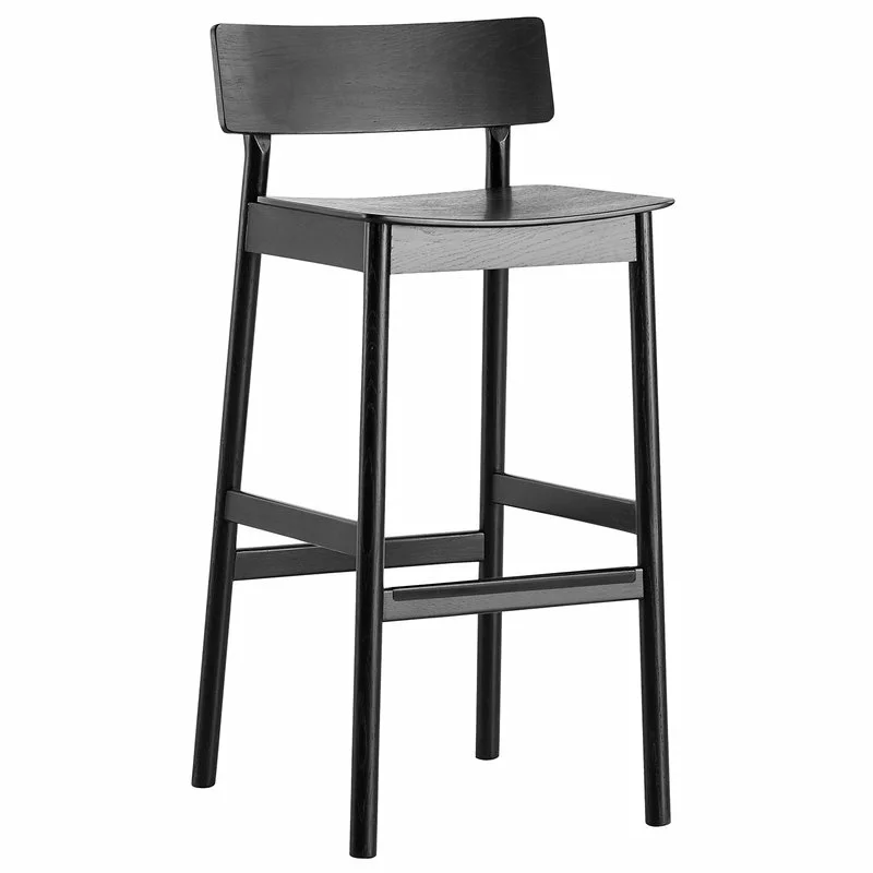 Woud Sgabello Da Bar Pause 2.0, 75 Cm, Nero 1 Woud Sgabello Da Bar Pause 2.0, 75 Cm, Nero