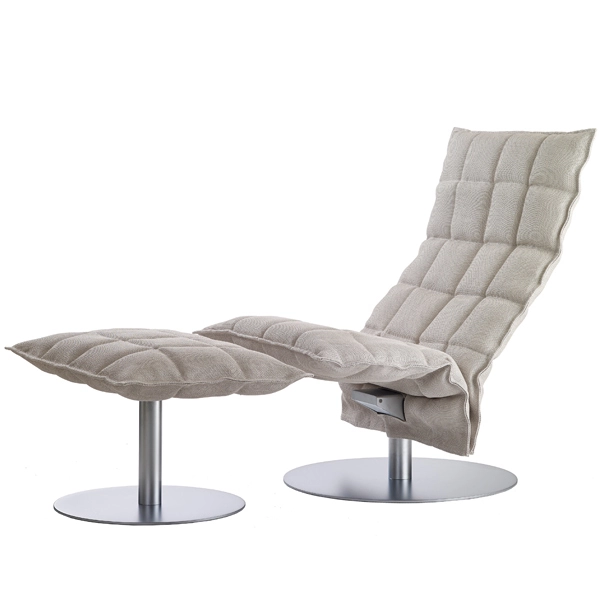 Woodnotes Poggiapiedi K, Stretto, Con Base, Stone/bianco 3 Woodnotes Poggiapiedi K, Stretto, Con Base, Stone/bianco - immagine 3