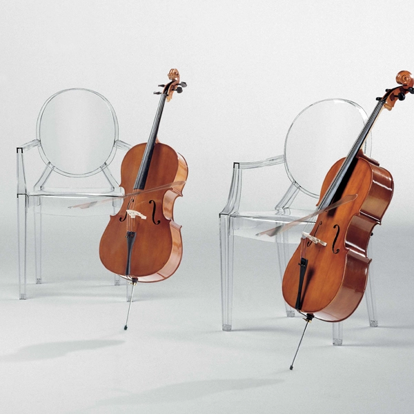 Kartell Sedia Louis Ghost, Trasparente 4 Kartell Sedia Louis Ghost, Trasparente - immagine 4