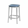 EMECO Sgabello Da Bar 1 Inch 62 Cm, Alluminio - Blu