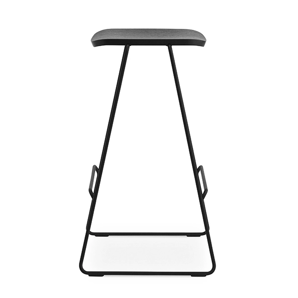 Normann Copenhagen Just Barstool 65 Cm, Senza Schienale, Nero 2 Normann Copenhagen Just Barstool 65 Cm, Senza Schienale, Nero - immagine 2