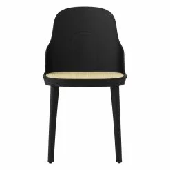 Normann Copenhagen Sedia Allez, Nero - Vimini Stampato