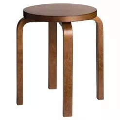 Artek Sgabello Aalto E60, Noce
