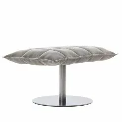 Woodnotes Poggiapiedi K, Largo, Con Base, Stone/nero