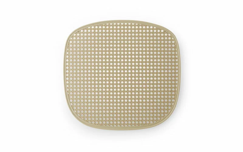 Normann Copenhagen Sedia Allez, Bianco - Vimini Stampato 2 Normann Copenhagen Sedia Allez, Bianco - Vimini Stampato - immagine 2