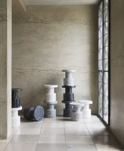 Normann Copenhagen Sgabello Bit, Bianco - Multi -Sedie negozio 2021 Bit Stool Group 01 kopi