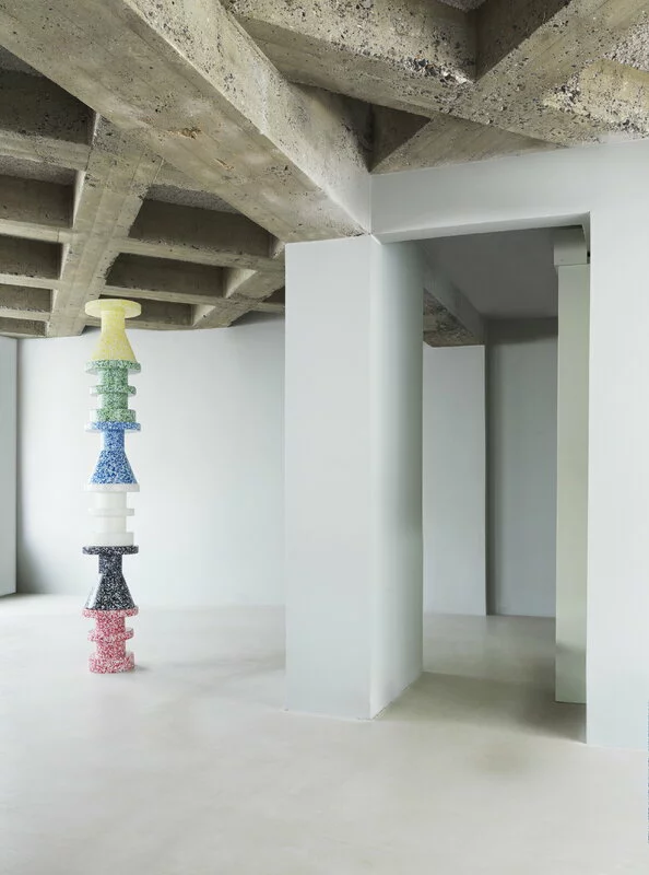 Normann Copenhagen Sgabello Bit, Stack, Rosso 4 Normann Copenhagen Sgabello Bit, Stack, Rosso - immagine 4