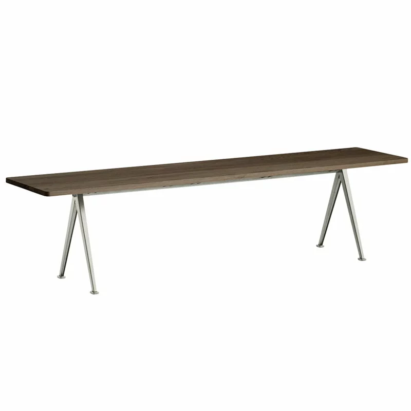 Hay Panca Pyramid 12, Beige - Rovere Affumicato 1 Hay Panca Pyramid 12, Beige - Rovere Affumicato