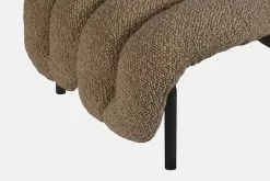 Hem Poggiapiedi Puffy, Bouclé Marrone - Acciaio Grigio Nero 5 Hem Poggiapiedi Puffy, Bouclé Marrone - Acciaio Grigio Nero -Sedie negozio 20305PuffyOttomanSawdustBlackGreyPC02 2048x2048