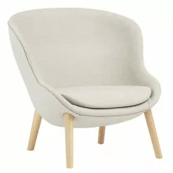 Normann Copenhagen Poltrona Hyg, Bassa, Rovere - Main Line Flax 20