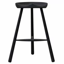 Form & Refine Sgabello Da Bar Shoemaker Chair No. 68, Faggio Nero