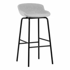 Normann Copenhagen Sgabello Da Bar Hyg, 65 Cm, Nero - Synergy 16
