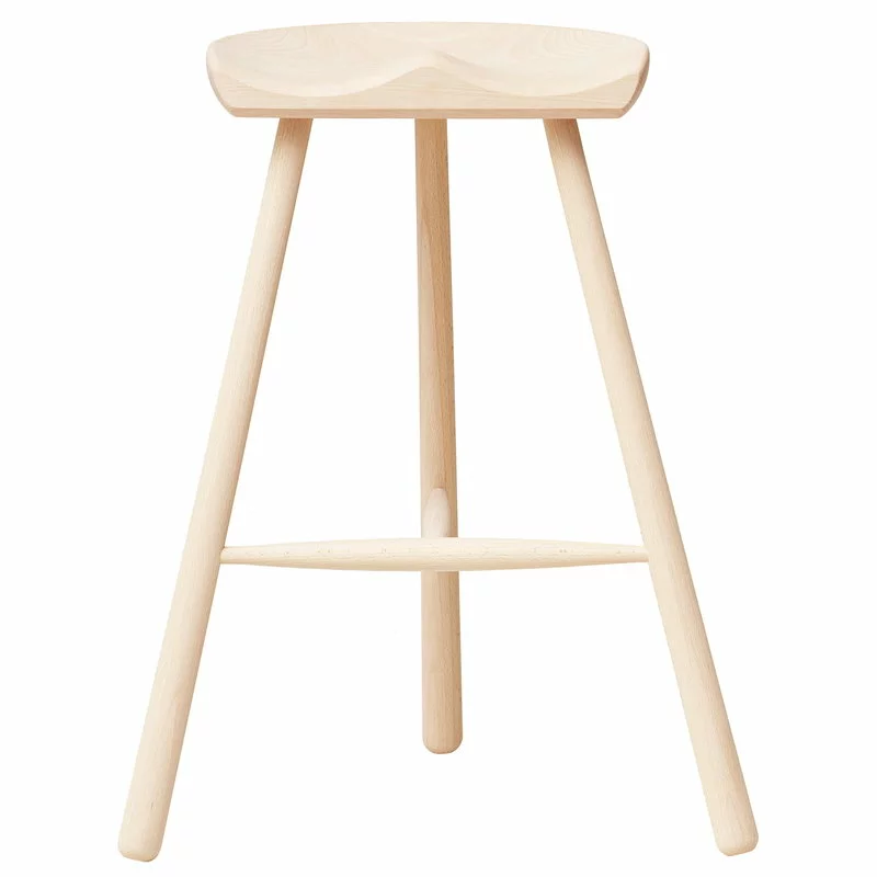 Form & Refine Sgabello Da Bar Shoemaker Chair No. 68, Faggio 1 Form & Refine Sgabello Da Bar Shoemaker Chair No. 68, Faggio