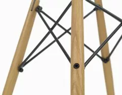 Vitra Sedia Eames DSW, Pebble - Acero -Sedie negozio 2406127 Eames Plastic Chair DSW DAW Detail master 1