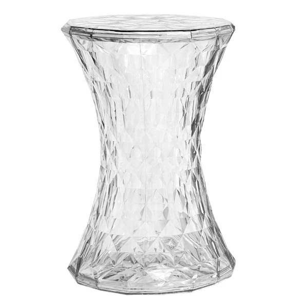 Kartell Sgabello Stone, Trasparente 1 Kartell Sgabello Stone, Trasparente